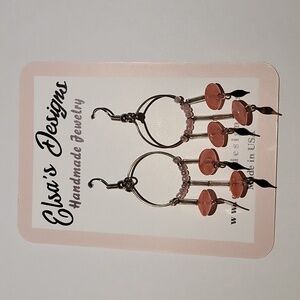 1798- Beads Handmade Women's Earrings NWT